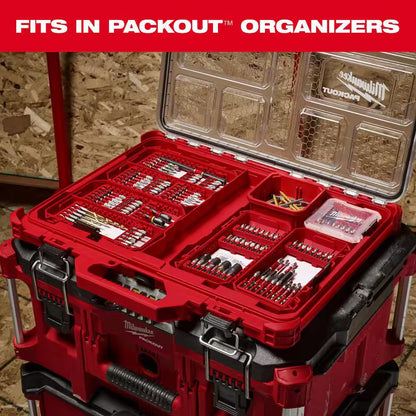 SHOCKWAVE Impact Duty Alloy Steel Screw Driver Bit Set (45-Piece)